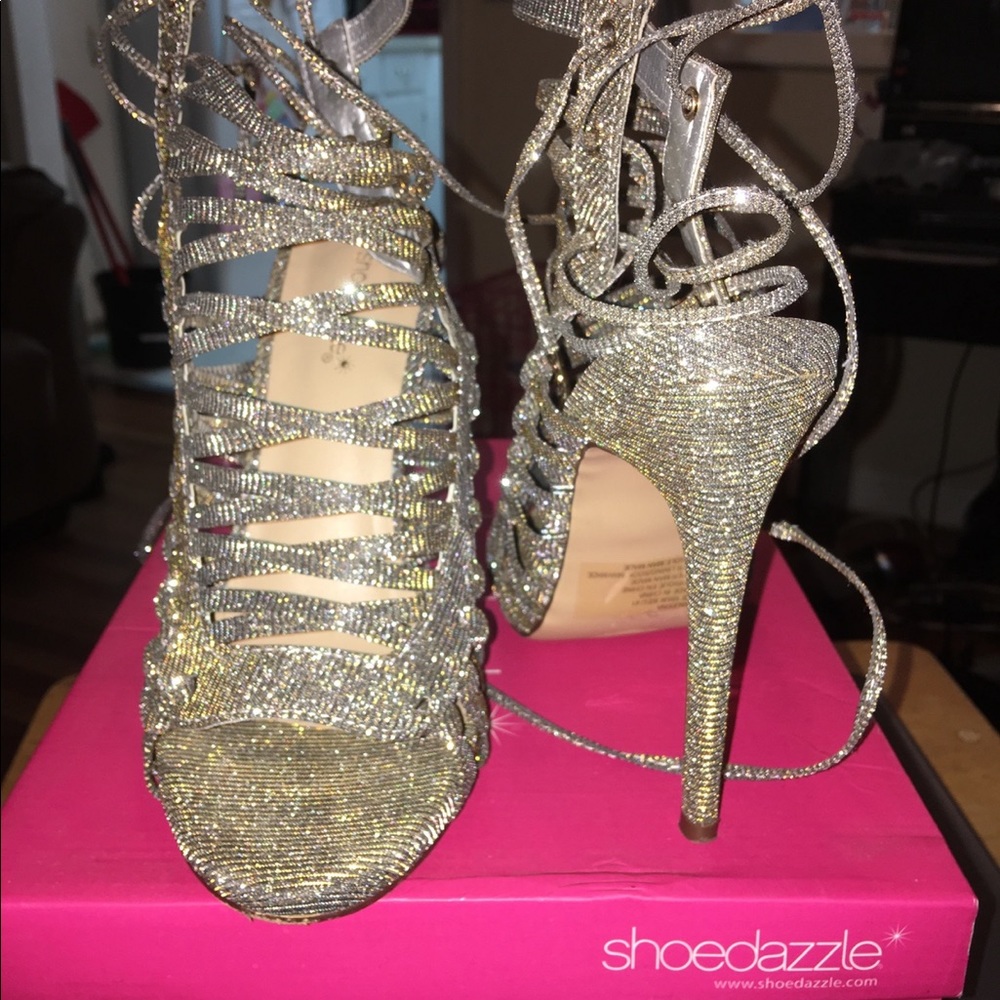 Gunmetal heels